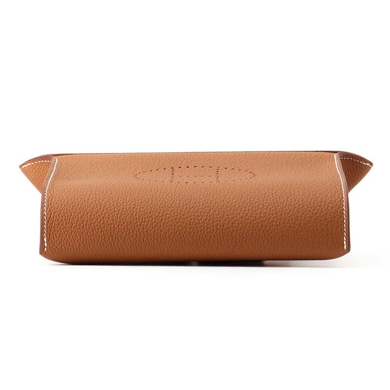 ルメス ショルダーバッグ ヴィドポッシュ ゴールド/シルバー金具 トゴ K刻印 HERMES