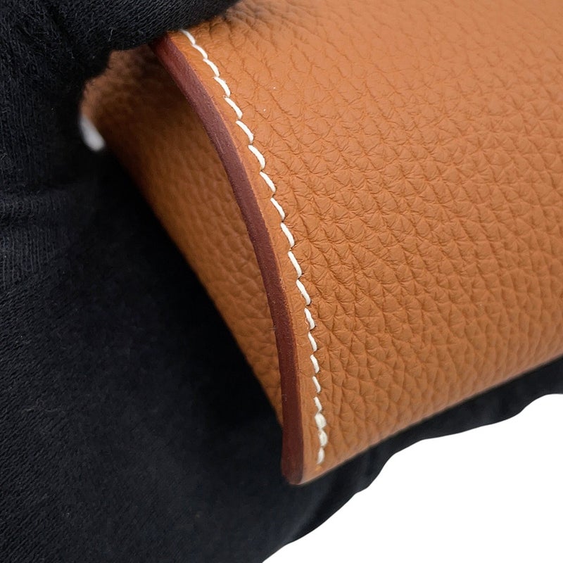 ルメス ショルダーバッグ ヴィドポッシュ ゴールド/シルバー金具 トゴ K刻印 HERMES