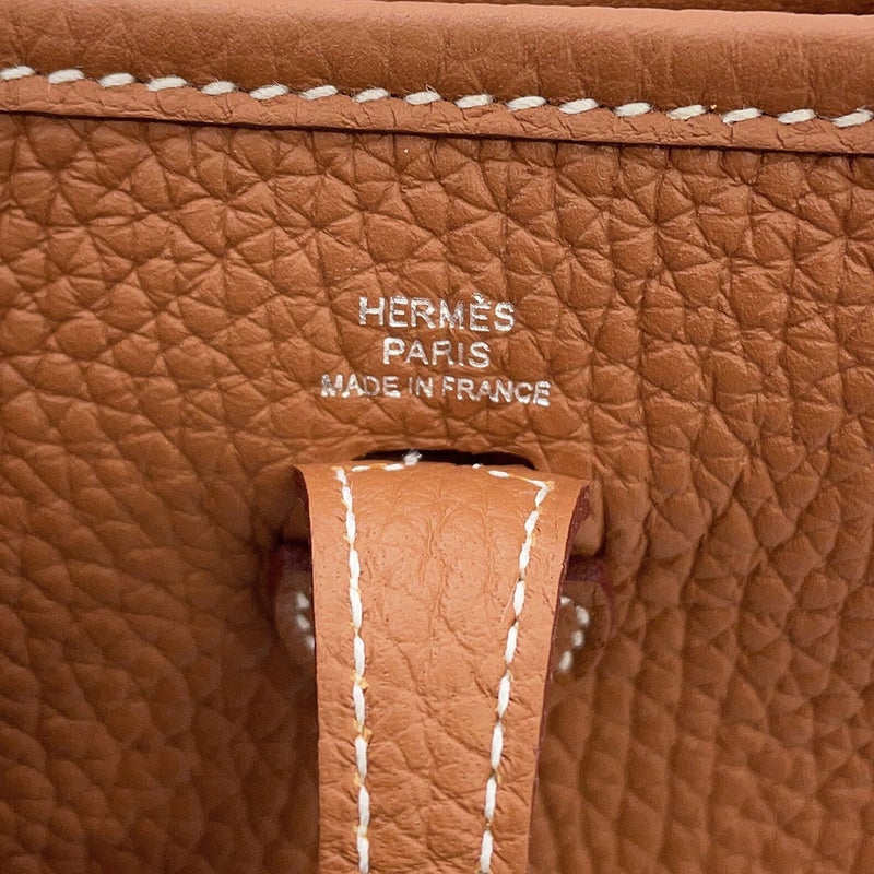 エルメス ショルダーバッグ エブリンTPM アマゾン サングル ジグザグ ゴールド/シルバー金具 トリヨンクレマンス K刻印 HERMES