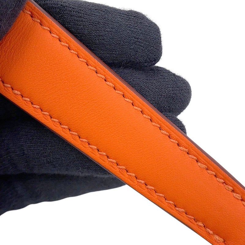 エルメス ショルダーバッグ ネオ エブリンTPM ジョーヌドール/フー/シルバー金具 トワルオフィシエ/スイフト W刻印 HERMES