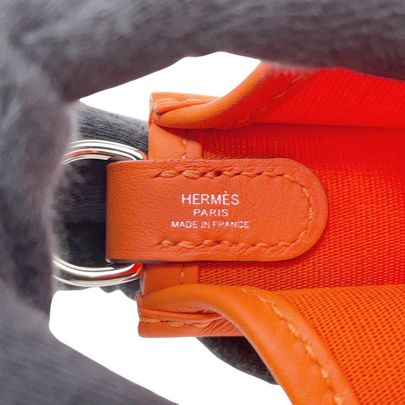 エルメス ショルダーバッグ ネオ エブリンTPM ジョーヌドール/フー/シルバー金具 トワルオフィシエ/スイフト W刻印 HERMES