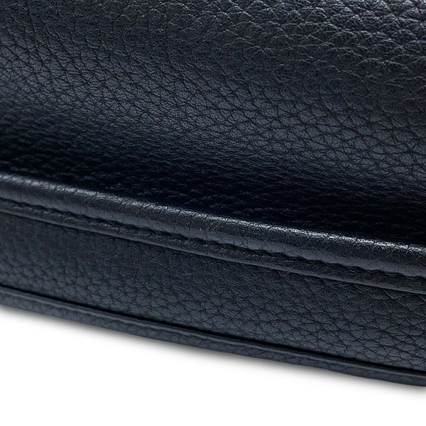 エルメス ショルダーバッグ エブリン3 PM ブラック/シルバー金具 トリヨンクレマンス T刻印 HERMES Evelyne 黒