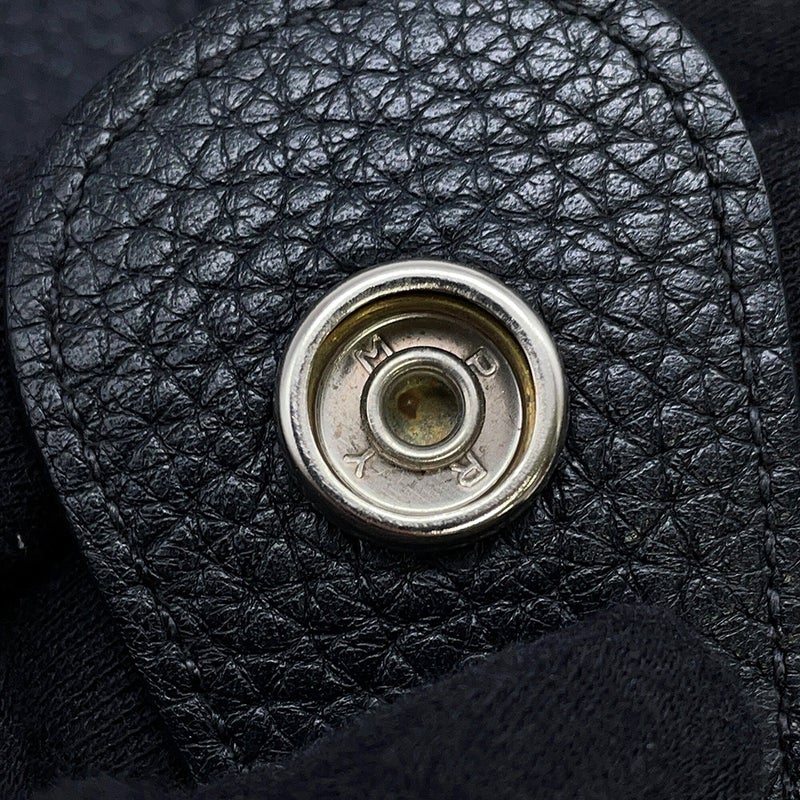 エルメス ショルダーバッグ エブリン3 PM ブラック/シルバー金具 トリヨンクレマンス T刻印 HERMES Evelyne 黒