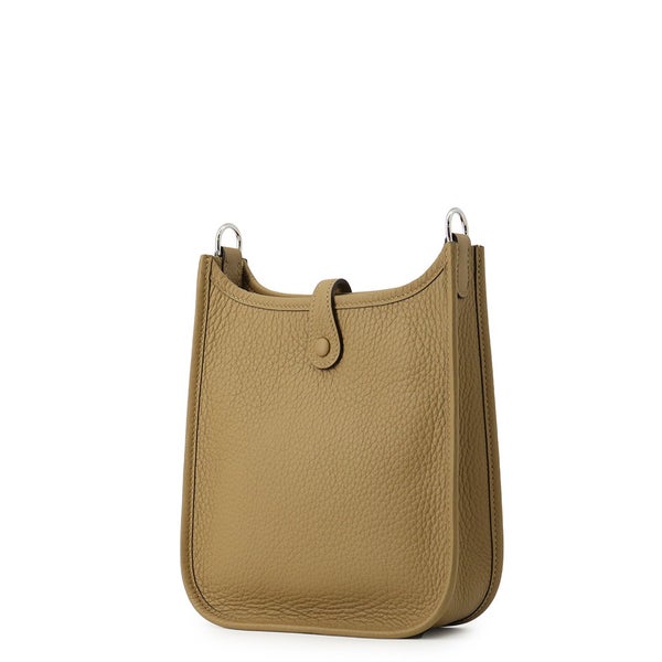 エルメス ショルダーバッグ エブリンTPM 111cm デュンヌ/シルバー金具 トリヨンクレマンス G刻印 HERMES Evelyne