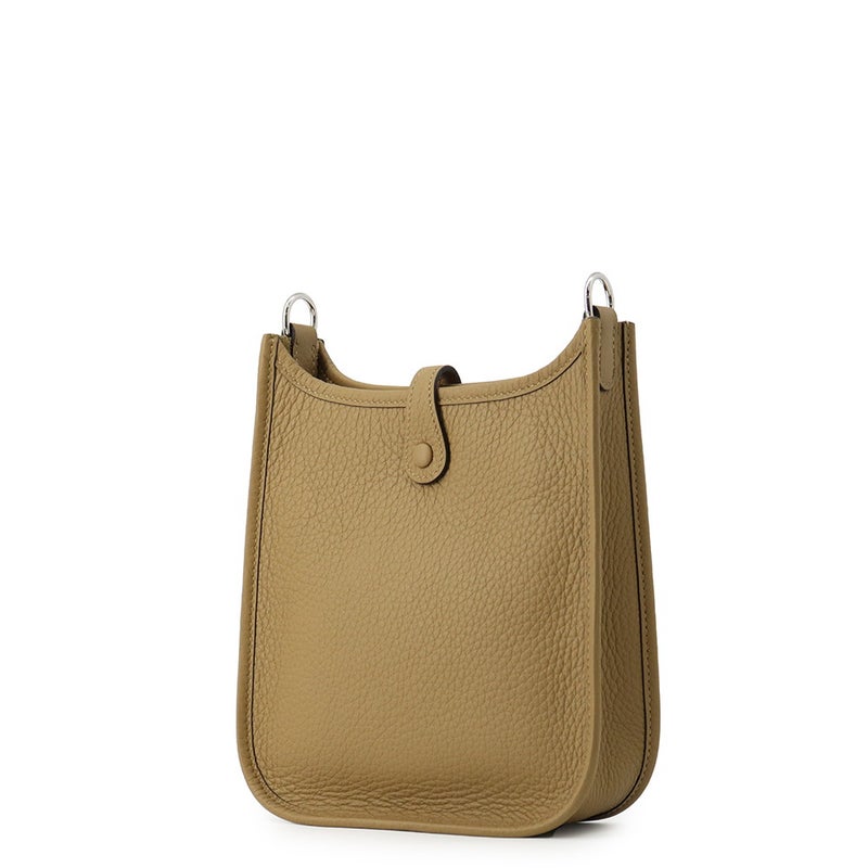 エルメス ショルダーバッグ エブリンTPM 111cm デュンヌ/シルバー金具 トリヨンクレマンス G刻印 HERMES Evelyne