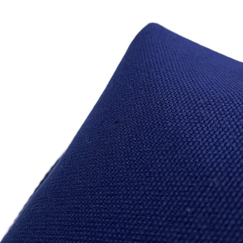 エルメス ポーチ ブリッド・ア・ブラックPM マリン/シルバー金具 キャンバス HERMES バッグ 小物入れ