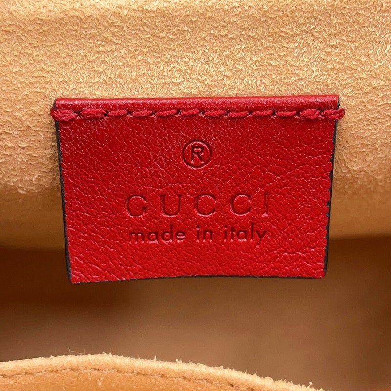 グッチ ハンドバッグ GGマーモント ミニ トップハンドルバッグ レザー 583571 GUCCI 2wayショルダーバッグ 黒
