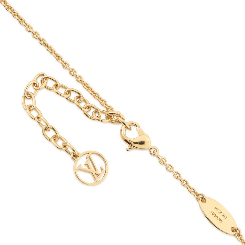 ルイヴィトン ネックレス LV フローラグラム メタル レジン M00981 LOUIS VUITTON アクセサリー