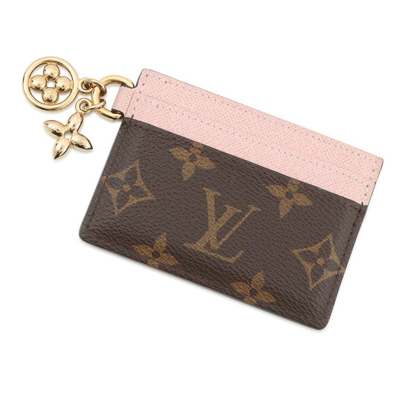 ルイヴィトン カードケース モノグラム ポルト カルト・LV チャーム M82739 LOUIS VUITTON