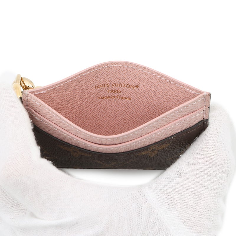 ルイヴィトン カードケース モノグラム ポルト カルト・LV チャーム M82739 LOUIS VUITTON