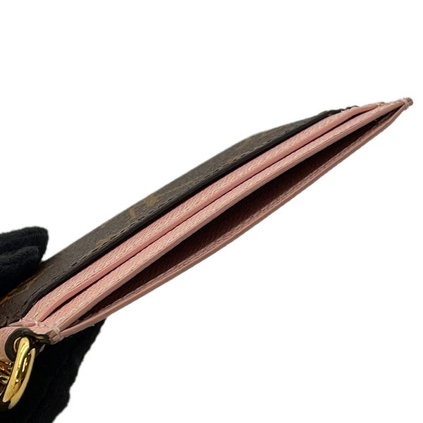 ルイヴィトン カードケース モノグラム ポルト カルト・LV チャーム M82739 LOUIS VUITTON