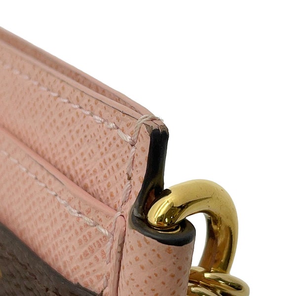 ルイヴィトン カードケース モノグラム ポルト カルト・LV チャーム M82739 LOUIS VUITTON