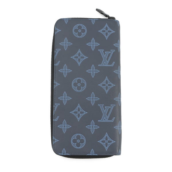 ルイヴィトン 長財布 モノグラム・シャドウ ジッピーウォレット・ヴェルティカル M80423 LOUIS VUITTON メンズ ラウンドファスナー