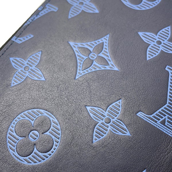 ルイヴィトン 長財布 モノグラム・シャドウ ジッピーウォレット・ヴェルティカル M80423 LOUIS VUITTON メンズ ラウンドファスナー