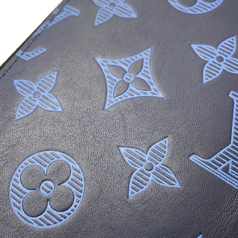 ルイヴィトン 長財布 モノグラム・シャドウ ジッピーウォレット・ヴェルティカル M80423 LOUIS VUITTON メンズ ラウンドファスナー