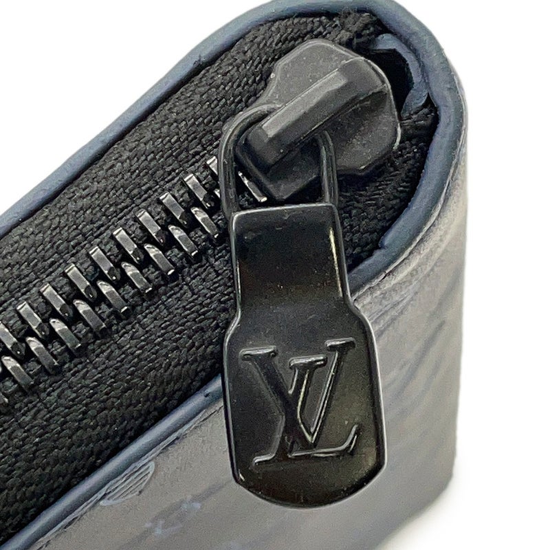 ルイヴィトン 長財布 モノグラム・シャドウ ジッピーウォレット・ヴェルティカル M80423 LOUIS VUITTON メンズ ラウンドファスナー