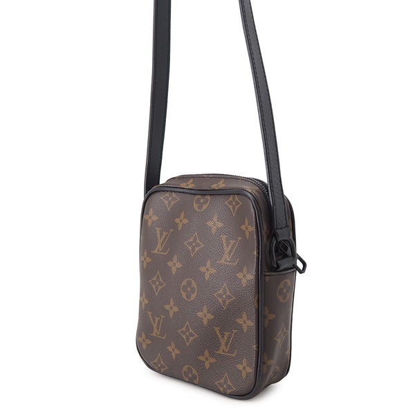 ルイヴィトン ショルダーバッグ モノグラム・マカサー クリストファー・ウエアラブル ウォレット M69404 LOUIS VUITTON 黒 ブラック