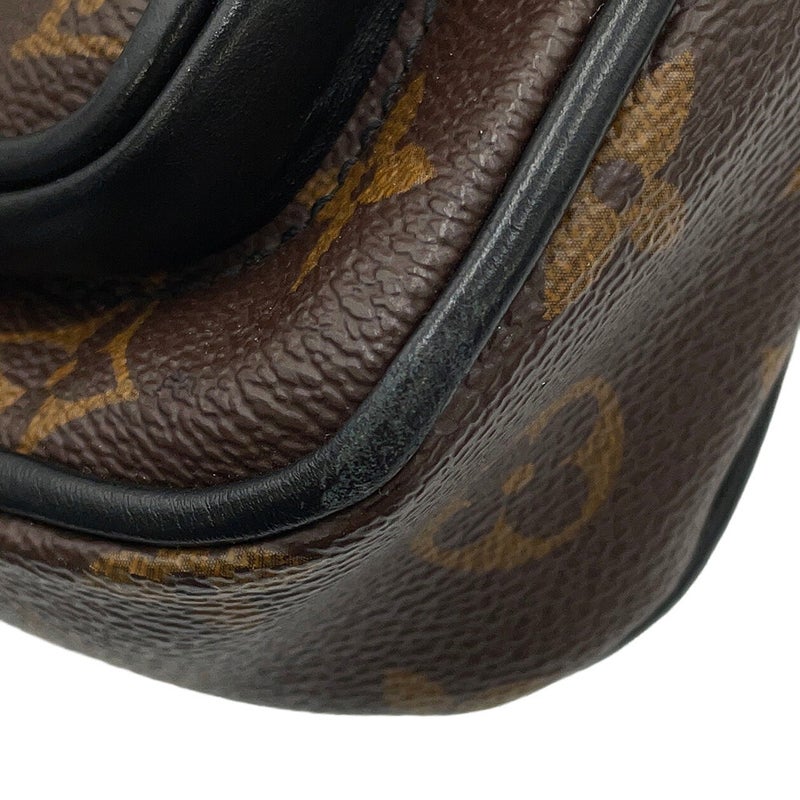 ルイヴィトン ショルダーバッグ モノグラム・マカサー クリストファー・ウエアラブル ウォレット M69404 LOUIS VUITTON 黒 ブラック