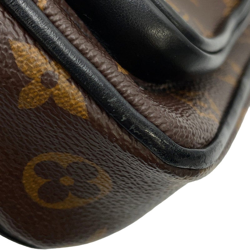 ルイヴィトン ショルダーバッグ モノグラム・マカサー クリストファー・ウエアラブル ウォレット M69404 LOUIS VUITTON 黒 ブラック