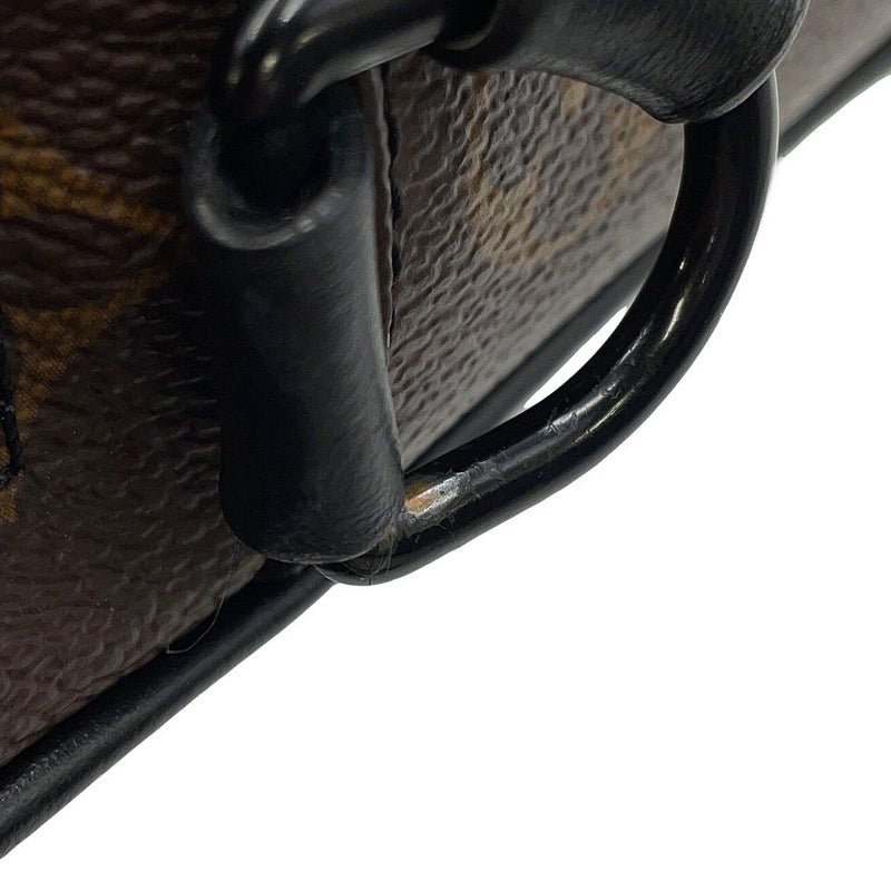 ルイヴィトン ショルダーバッグ モノグラム・マカサー クリストファー・ウエアラブル ウォレット M69404 LOUIS VUITTON 黒 ブラック