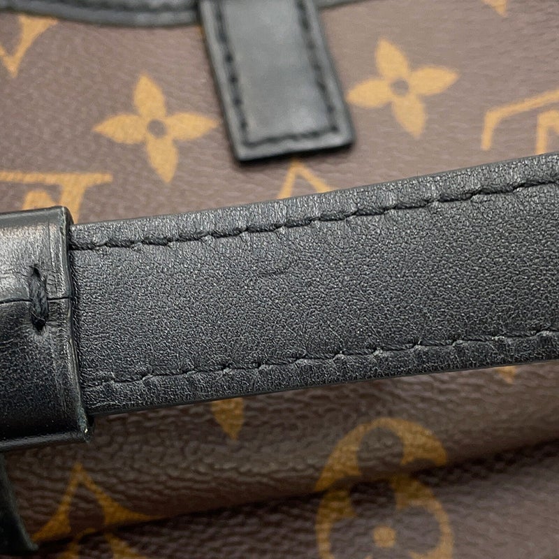 ルイヴィトン ショルダーバッグ モノグラム・マカサー クリストファー・ウエアラブル ウォレット M69404 LOUIS VUITTON 黒 ブラック