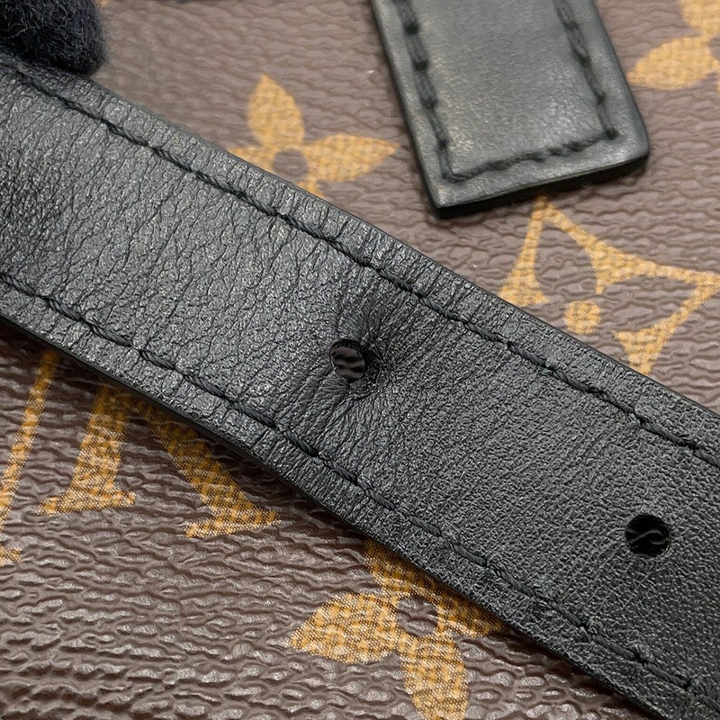 ルイヴィトン ショルダーバッグ モノグラム・マカサー クリストファー・ウエアラブル ウォレット M69404 LOUIS VUITTON 黒 ブラック