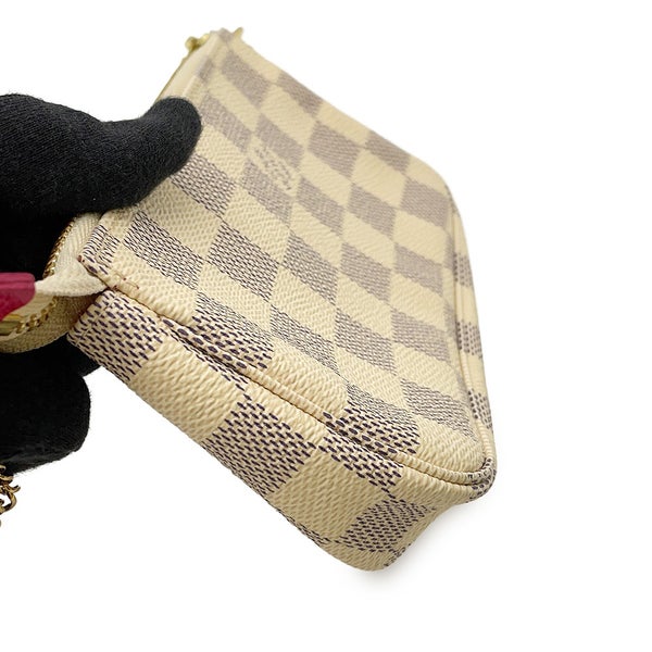 ルイヴィトン ポーチ ダミエ・アズール/ヴィヴィエンヌ ミニ・ポシェット・アクセソワール N60487 LOUIS VUITTON ヴィトン バッグ