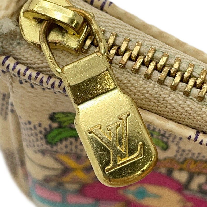ルイヴィトン ポーチ ダミエ・アズール/ヴィヴィエンヌ ミニ・ポシェット・アクセソワール N60487 LOUIS VUITTON ヴィトン バッグ