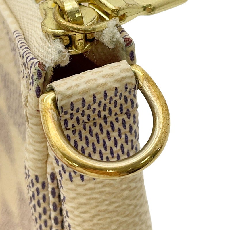 ルイヴィトン ポーチ ダミエ・アズール/ヴィヴィエンヌ ミニ・ポシェット・アクセソワール N60487 LOUIS VUITTON ヴィトン バッグ