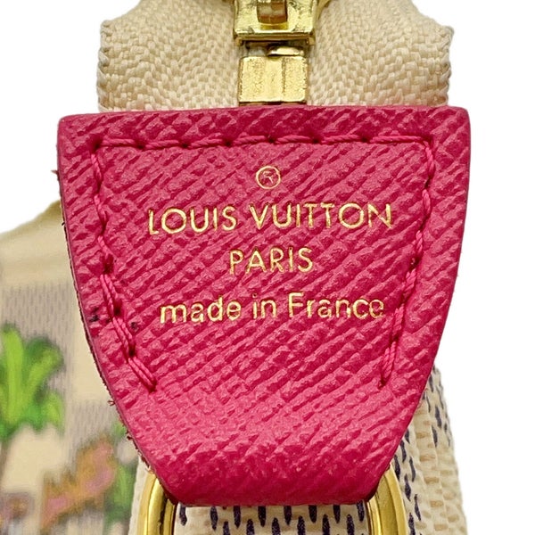 ルイヴィトン ポーチ ダミエ・アズール/ヴィヴィエンヌ ミニ・ポシェット・アクセソワール N60487 LOUIS VUITTON ヴィトン バッグ