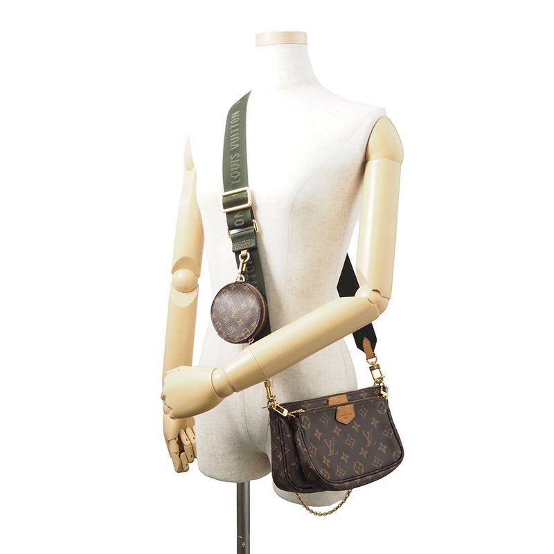 ルイヴィトン ショルダーバッグ モノグラム ミュルティ・ポシェット・アクセソワール M44813 LOUIS VUITTON アクセサリーポーチ