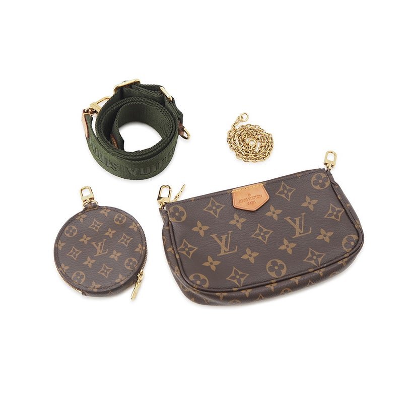 ルイヴィトン ショルダーバッグ モノグラム ミュルティ・ポシェット・アクセソワール M44813 LOUIS VUITTON アクセサリーポーチ