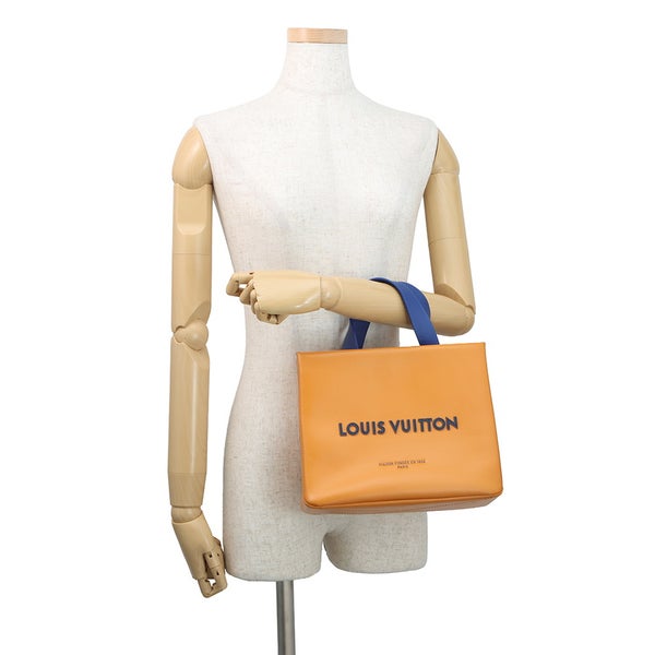 ルイヴィトン トートバッグ レザー ショッパー・トート MINI M15237 LOUIS VUITTON ヴィトン バッグ 2way ショルダー