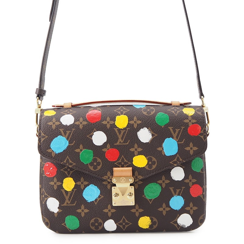 ルイヴィトン ハンドバッグ モノグラム/ペインティッド ドット LV × YK ポシェット・メティスMM M46384 2way 草間彌生