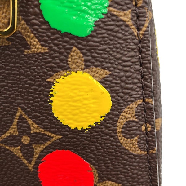 ルイヴィトン ハンドバッグ モノグラム/ペインティッド ドット LV × YK ポシェット・メティスMM M46384 2way 草間彌生