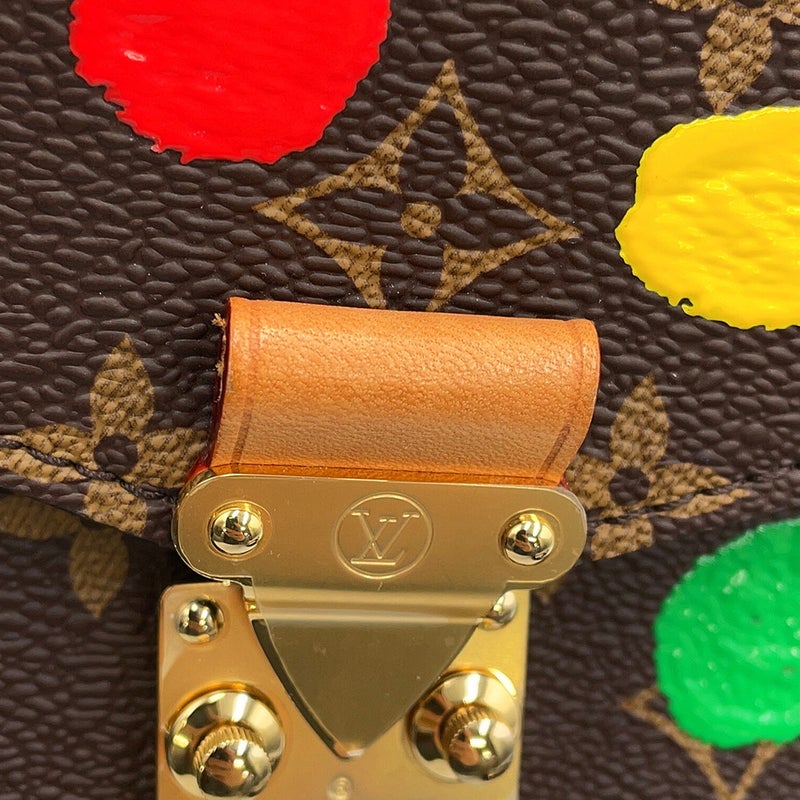 ルイヴィトン ハンドバッグ モノグラム/ペインティッド ドット LV × YK ポシェット・メティスMM M46384 2way 草間彌生