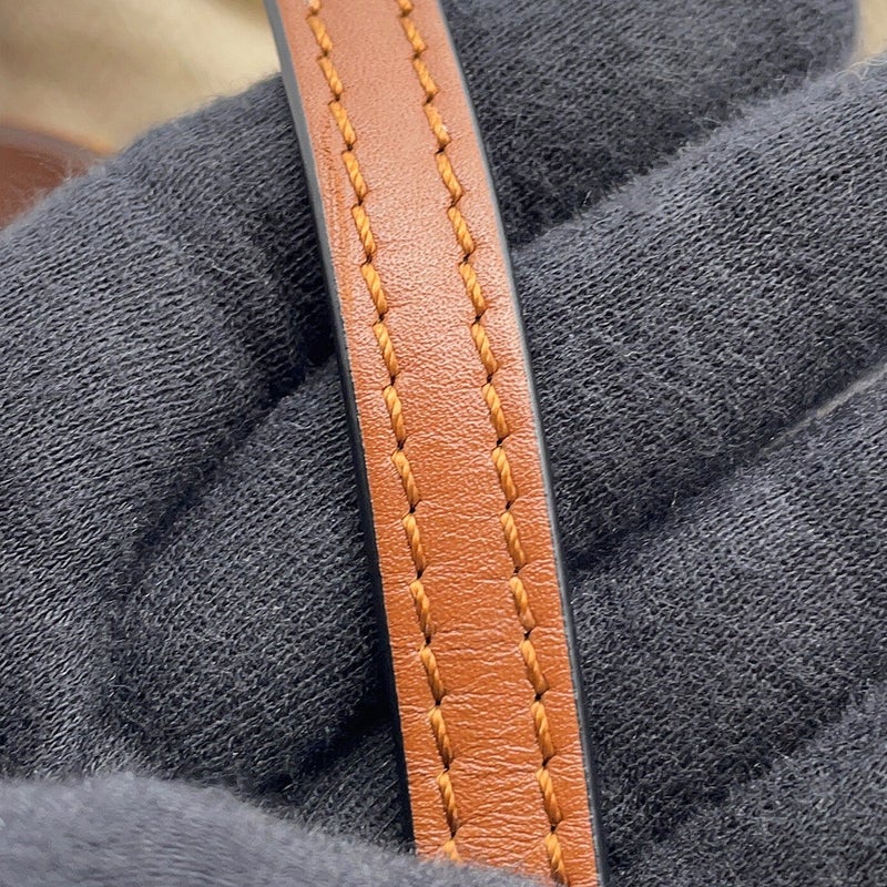 ロエべ ショルダーバッグ アナグラム カットアウト ポケット レザー/キャンバス C922Y62X07 LOEWE