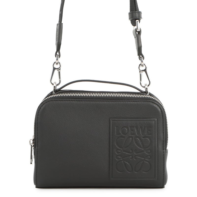 ロエベ ショルダーバッグ クロスボディ カメラバッグ ミニ カーフレザー C565R41X05 LOEWE 黒