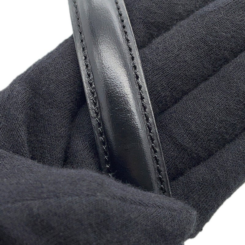 セリーヌ ハンドバッグ  ヴィンテージ レザー CELINE 2wayショルダーバッグ 黒
