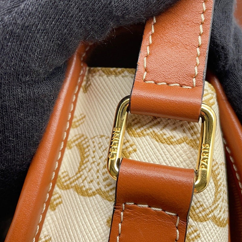 セリーヌ ショルダーバッグ トリオンフ ファルコ ミディアム PVC/レザー 191502 CELINE バッグ