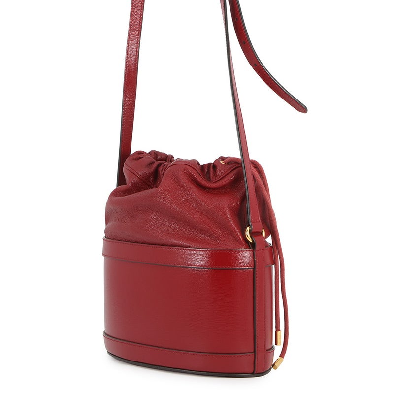 グッチ ショルダーバッグ 1955 ホースビット レザー 602118 GUCCI バケットバッグ