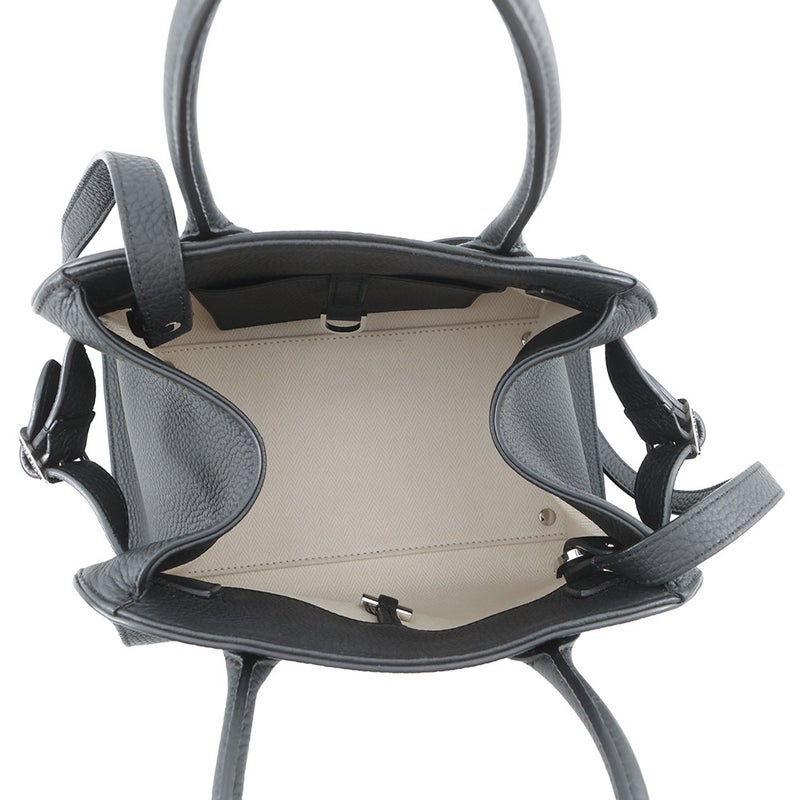ザ ロウ ハンドバッグ ソフトマルゴー10 W1190 THE ROW 2way 黒