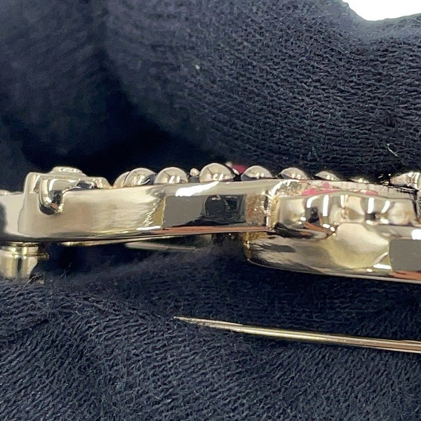 シャネル ブローチ ココマーク ラインストーン フェイクパール B24S ABD353 CHANEL アクセサリー