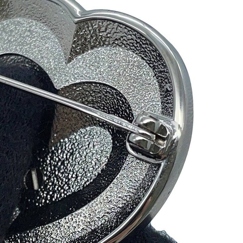 シャネル ブローチ ハート ココマーク メタル ラインスト―ン B23 B CHANEL アクセサリー