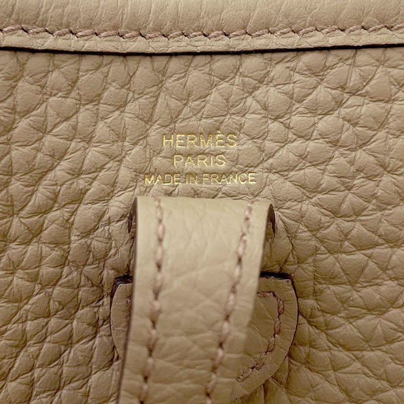 エルメス エブリンTPM アマゾン ベージュマルファ/ゴールド金具 トリヨンクレマンス  W刻印