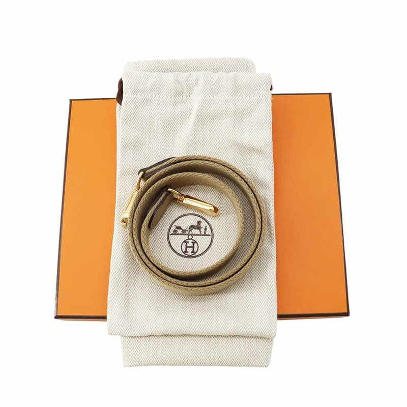 エルメス エブリンTPM アマゾン ベージュマルファ/ゴールド金具 トリヨンクレマンス  W刻印