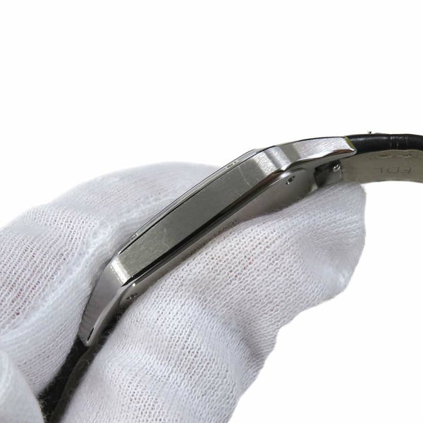 カルティエ サントス デュモン LM WSSA0046 Cartier 腕時計 黒文字盤
