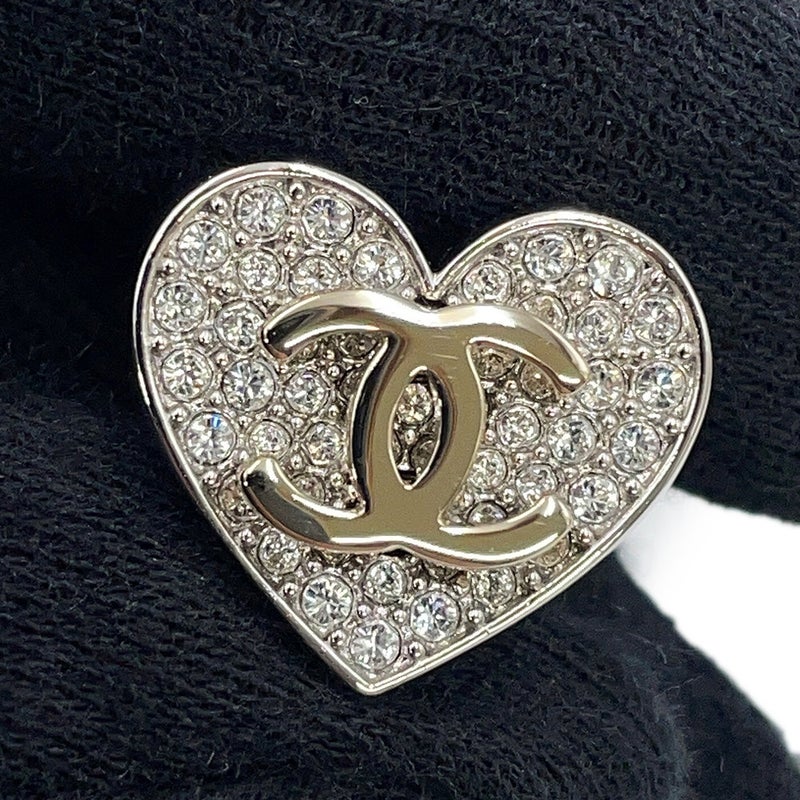 シャネル ピアス ココマーク ハート ラインストーン B26P ABH084 CHANEL アクセサリー
