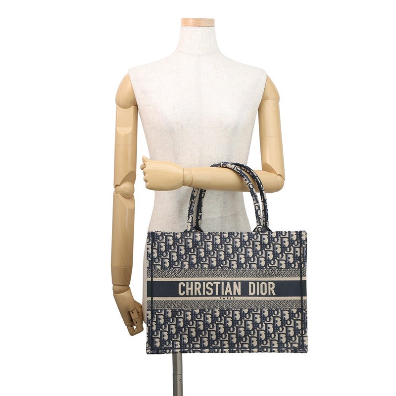 クリスチャン・ディオール トートバッグ オブリーク ブックトート ミディアム M1296ZRIW Christian Dior トロッター