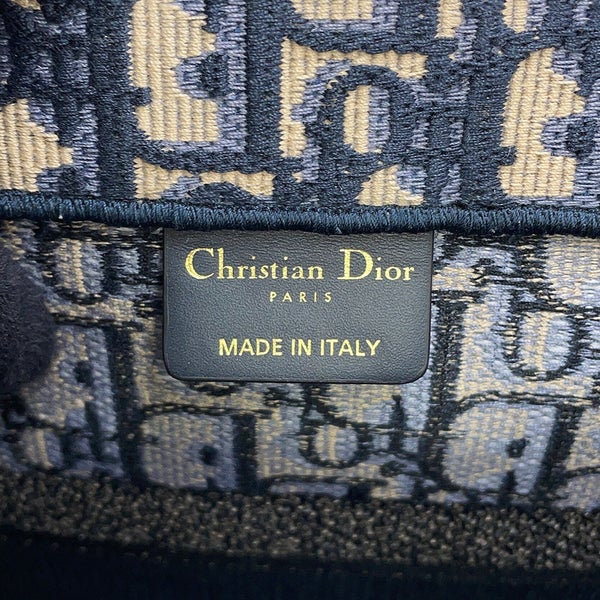 クリスチャン・ディオール トートバッグ オブリーク ブックトート ミディアム M1296ZRIW Christian Dior トロッター